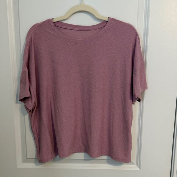 Avia Women's Short Sleeve Tee in Mauve - Picture 1 of 2